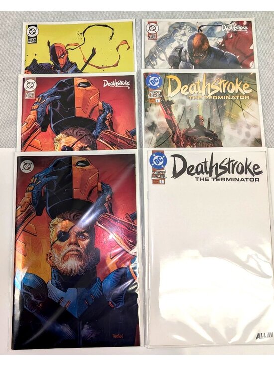 DC Comics Other - Deathstroke the Terminator #1 Variant 6 Set A-F DC Comics 2026